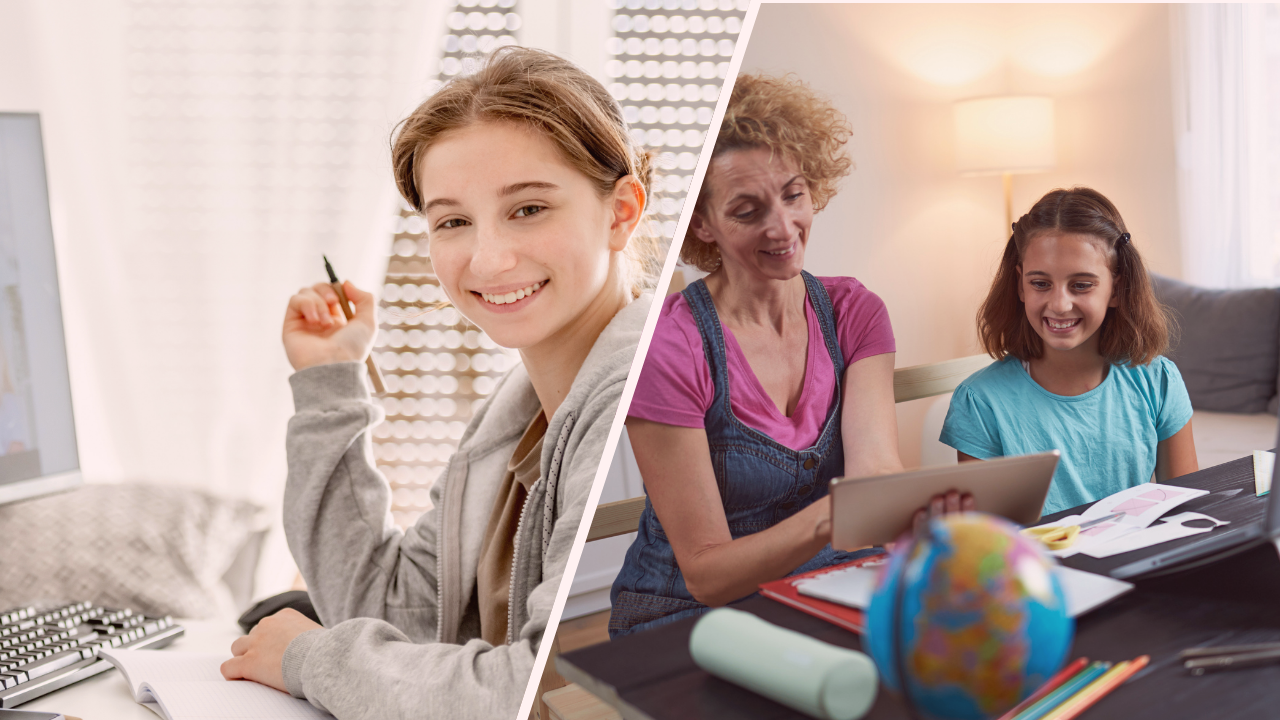 Decorative image for article topic:
homeschool vs online school 